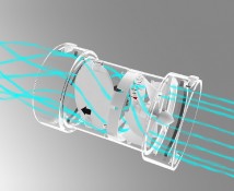 Misuratore di portata Metrovent 75 Misuratore di portata Metrovent 75